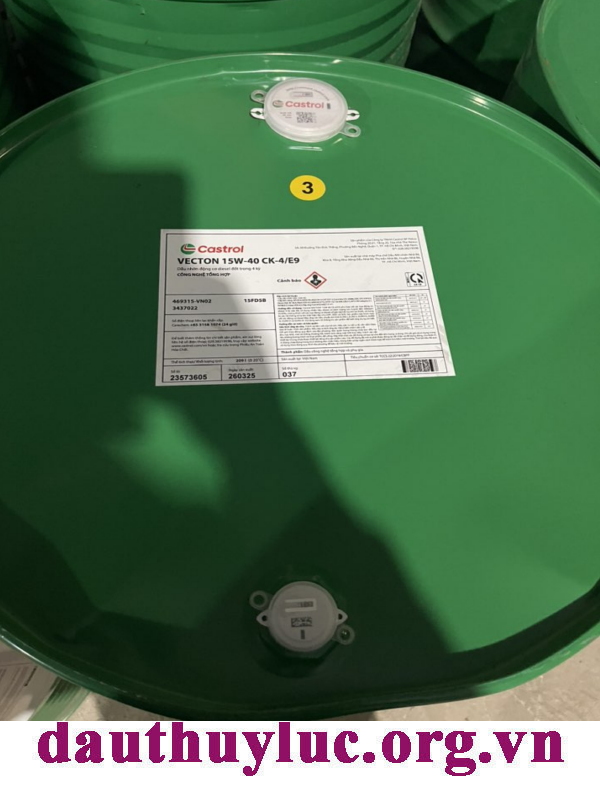 Dầu động cơ cao cấp Castrol Vecton 15W40