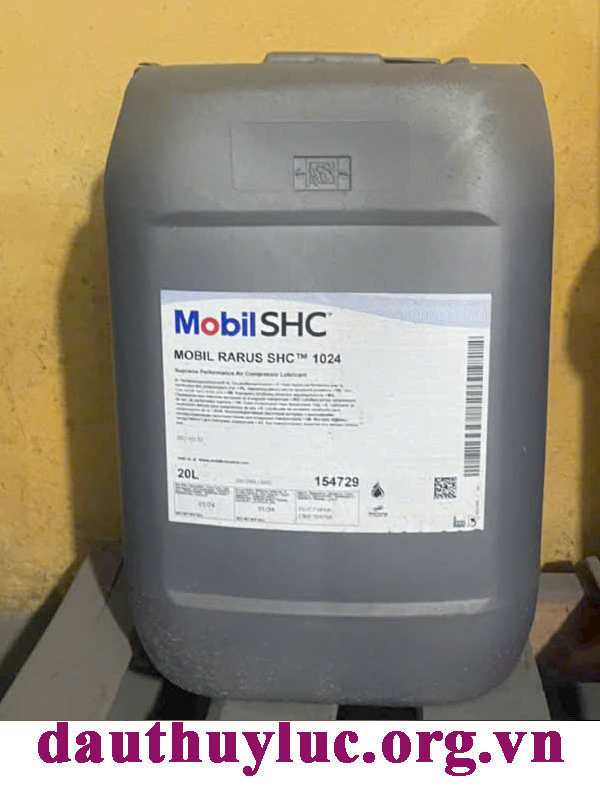 Dầu máy nén khí tổng hợp Mobil Rarus SHC 1024
