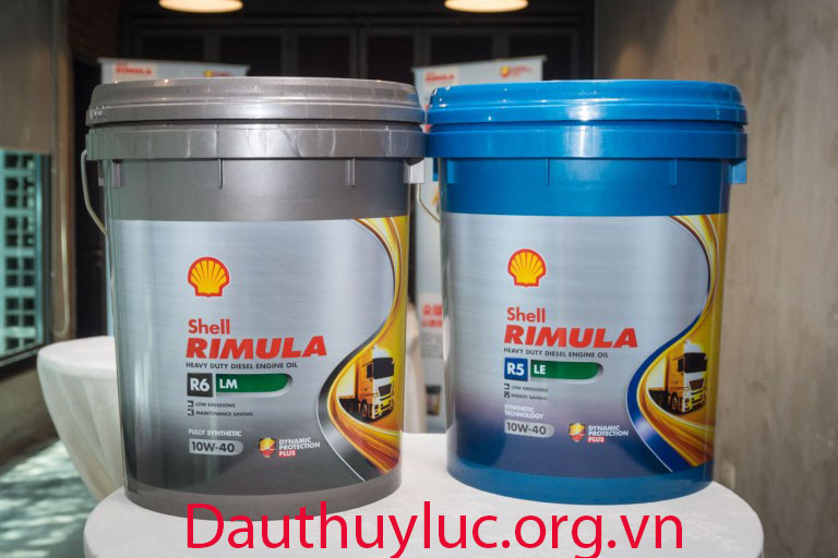 Shell Rimula R 5E dầu động cơ cao cấp API CI-4