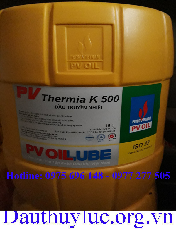 Dầu truyền nhiệt PV THERMIA K500
