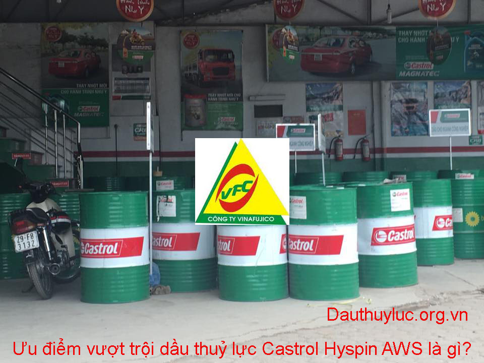 Ưu điểm vượt trội dầu thuỷ lực Castrol Hyspin AWS là gì?