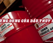 10 ứng dụng của dầu thủy lực