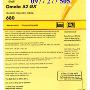Dầu bánh răng Shell Omala S2 GX 680