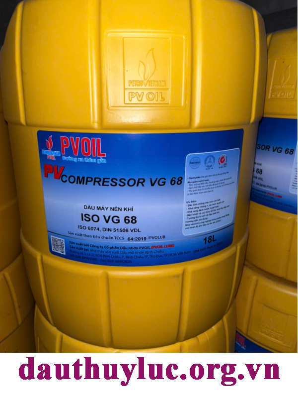 Dầu máy nén khí trục vít PV Compressor VG 68