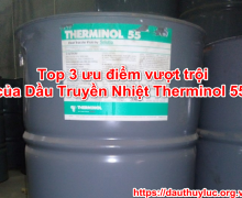 Top 3 ưu điểm vượt trội của Dầu Truyền Nhiệt Therminol 55