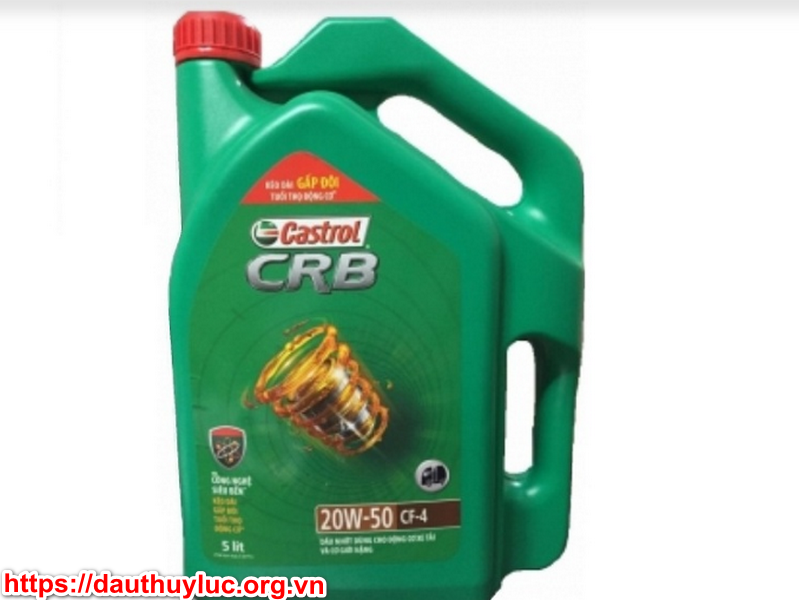 sử dụng nhớt castrol Castrol CRB 20w50