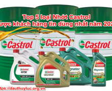 Top 5 loại Nhớt Castrol được khách hàng tin dùng nhất năm 2020