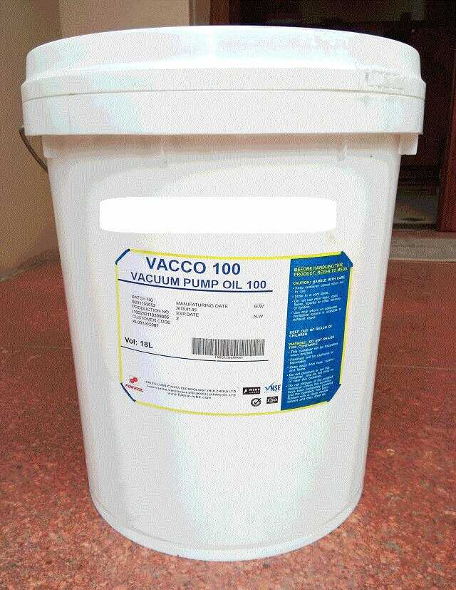 Sản phẩm dầu bơm hút chân không Vacco 100