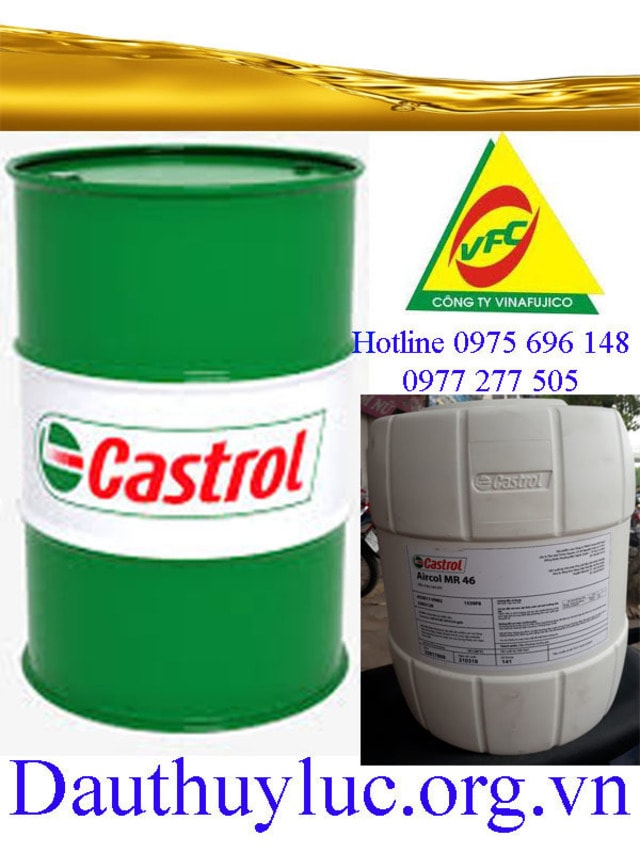 Dầu lạnh Castrol cũng là một dòng dầu dùng cho máy nén lạnh chất lượng cao
