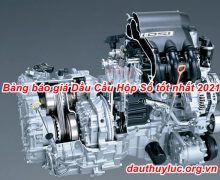 Bảng báo giá dầu cầu hộp số tốt nhất 2021