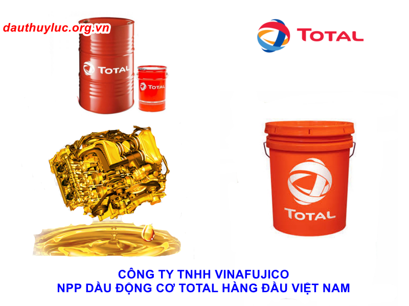 Công ty TNHH Vinafujico Nhà phân phối chính hãng các sản phẩm dầu động cơ Total hàng đầu Việt Nam 