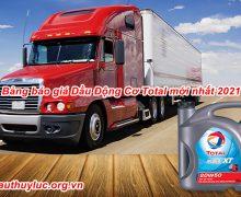 Bảng báo giá Dầu Động Cơ Total mới nhất 2021