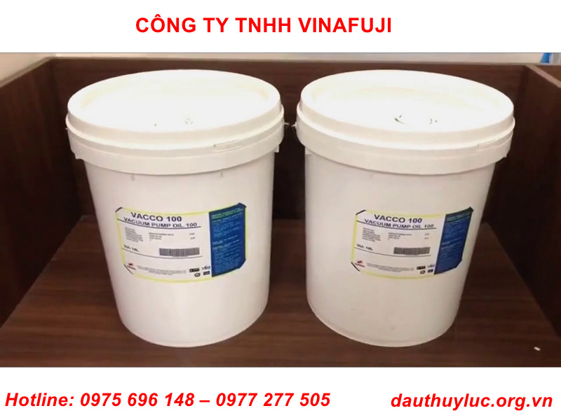 Công ty TNHH Vinafujico - Nhà phân phối sản phẩm dầu bơm hút chân không Vacco 100 chính hãng
