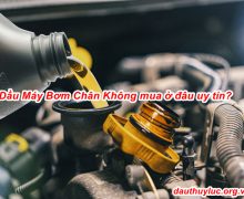 Dầu Máy Bơm Chân Không mua ở đâu uy tín?