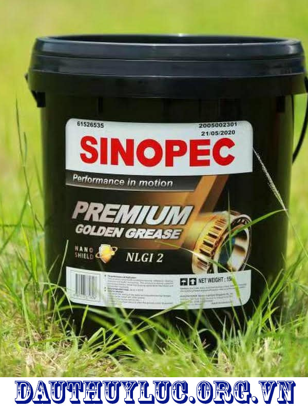 Mỡ Sinopec Premium Golden Grease NLGI 2
