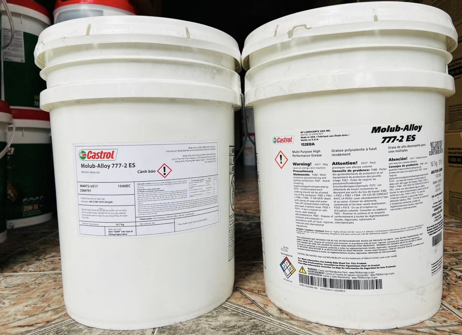 NEW Castrol 777-2 ES Malub-Alloy Lubricant High Performance Grease 14.5oz *READ