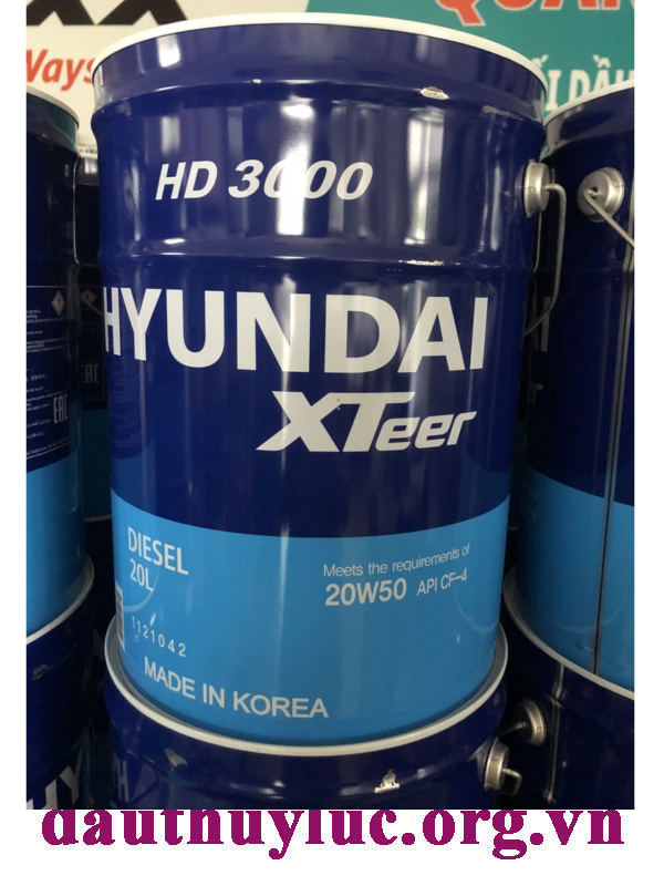Dầu Hyundai Xteer HD 3000 20W50