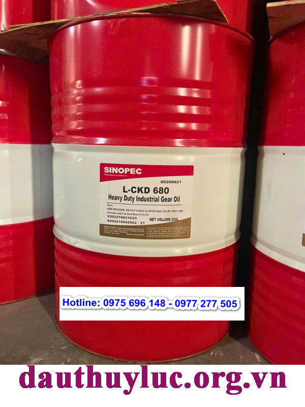 Dầu bánh răng Sinopec L-CKD 680