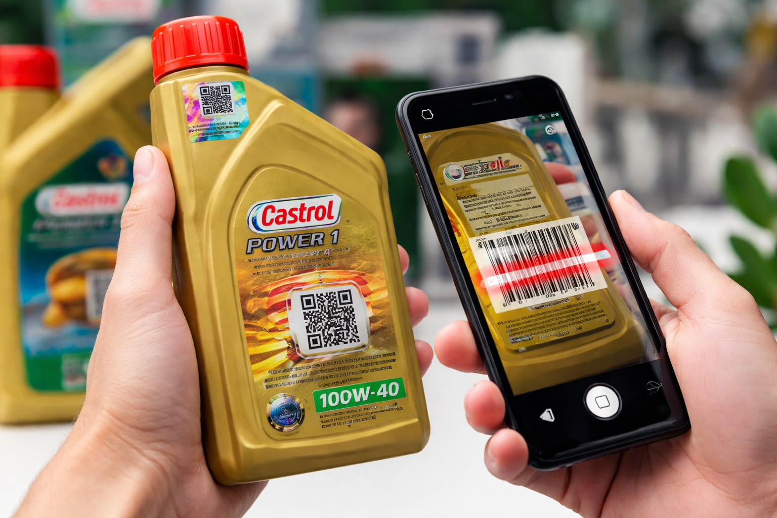Cách Check Mã Vạch Nhớt Castrol Chính Hãng Trong 1 Phút