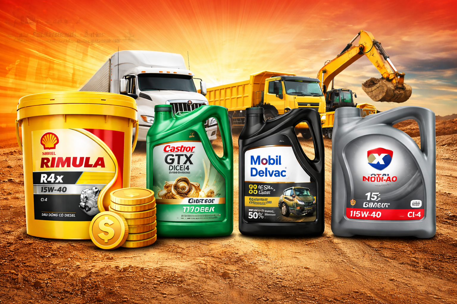 Nhớt Máy Nổ Diesel Loại Nào Tốt? Giá Mới Nhất