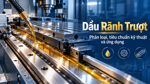 Dầu Rãnh Trượt Là Gì? Phân Loại, Tiêu Chuẩn Kỹ Thuật Và Ứng Dụng