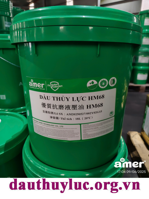 Dầu thủy lực Amer HM 68