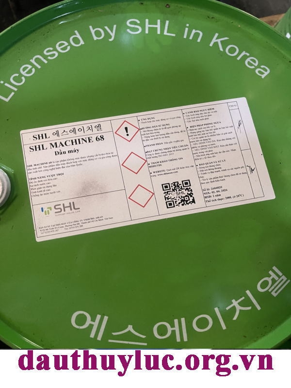Dầu máy SHL MACHINE 68