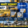 Dầu Nhớt Komat Là Gì? Đặc Điểm, Công Dụng Và Ứng Dụng